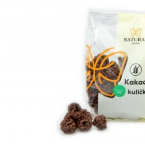 kakaové guličky bez lepku natural 150g