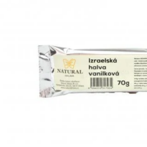 chalva izrael vanilka natural 70g