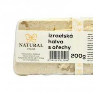 chalva izrael s orechmi natural 200g