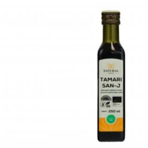 tamari san j bio sójová omáčka bez lepku natural 250ml