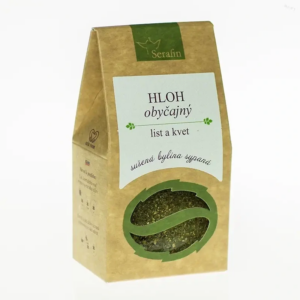 hloh obyčajný list s kvetom