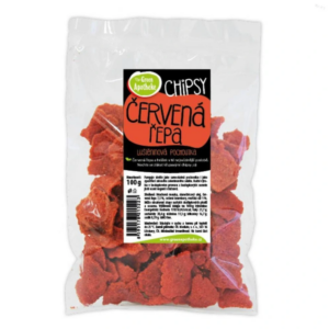 green apotheke strukovinové chipsy s červenou repou 100 g