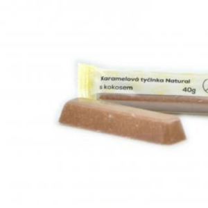 karamelová tyčinka s kokosom bez lepku natural 40g