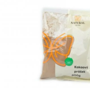 kakaový prášok nepražený natural 200g