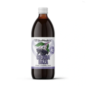 Čierna baza – šťava z čiernej bazy ekomedica sk