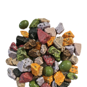 kamienky vo farebnej čokoláde 100g