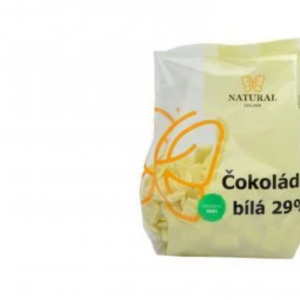 Čokoláda biela 29% natural 250g