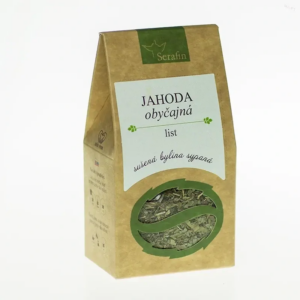jahoda lesná list