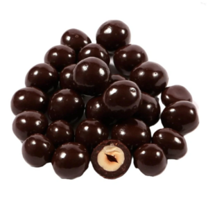 lieskovce v čokoláde horkej 100g