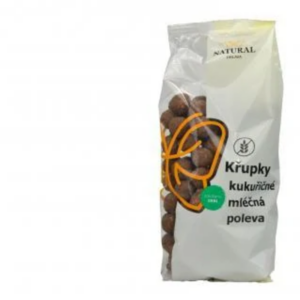 chrumky kukuričné ​​mliečna poleva bez lepku natural 140g