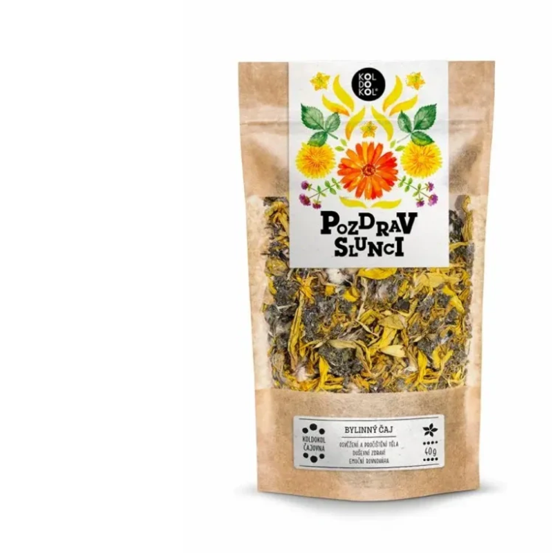 pozdrav slnku čaj 40g pozdrav slnku čaj 40g