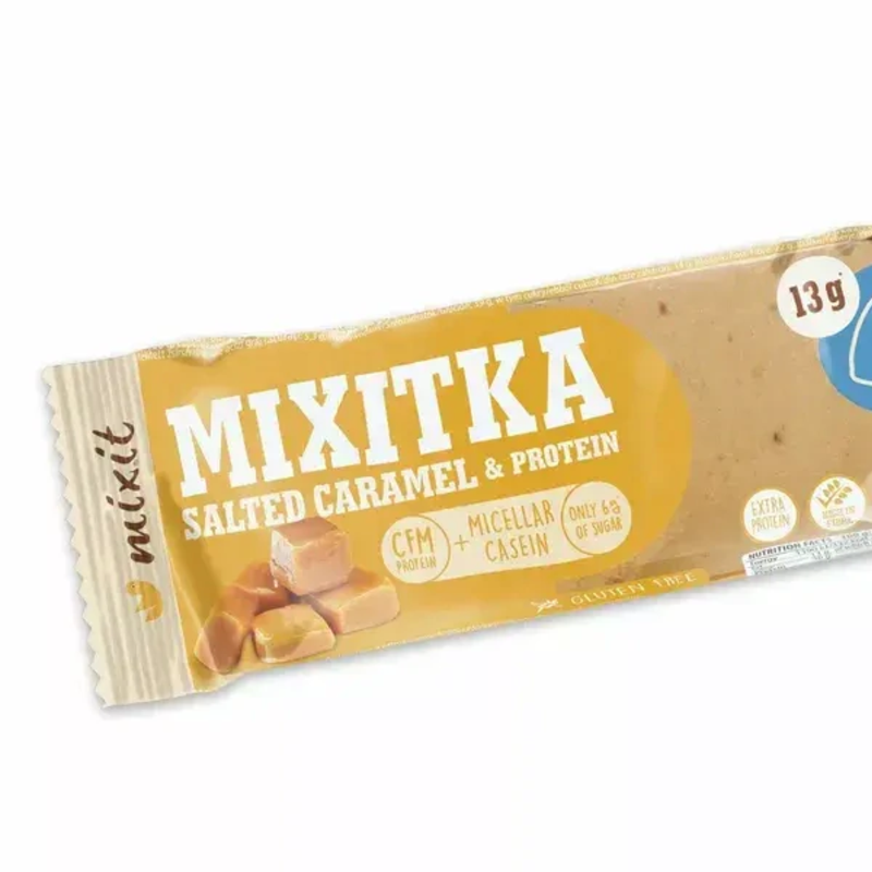 proteínová mixitka bez lepku slaný karamel proteínová mixitka bez lepku slaný karamel