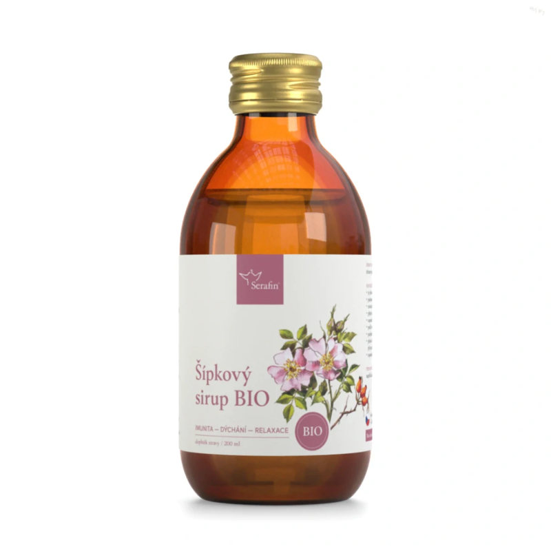 Šípkový sirup 200ml Šípkový sirup 200ml