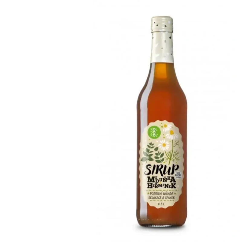 sirup s medovkou a harmančekom koldokol 0,5 l sirup s medovkou a harmančekom koldokol 0,5 l