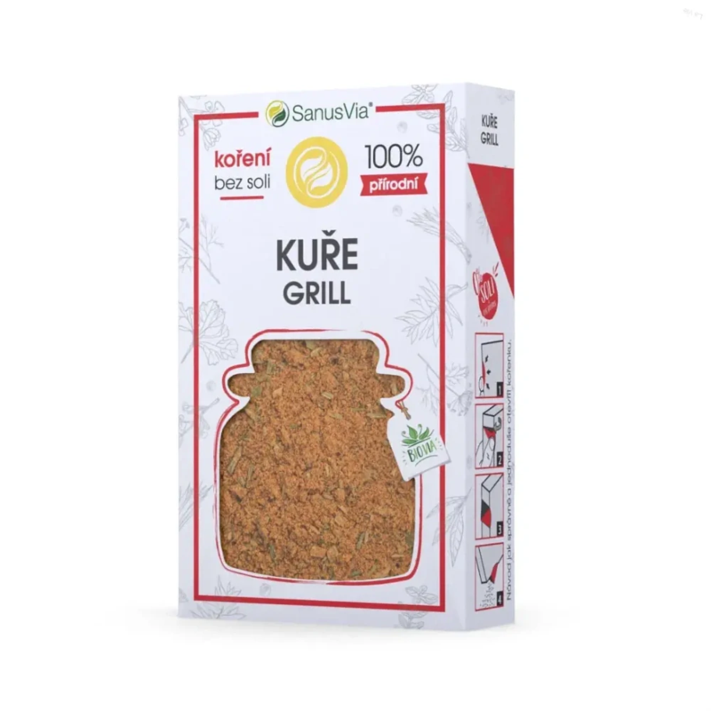 kurča grill, bio korenie bez soli 36g kurča grill, bio korenie bez soli 36g
