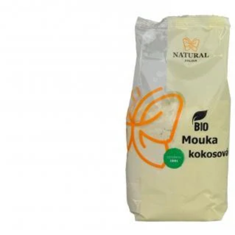 múka kokosová bio jemne mletá natural 500g múka kokosová bio jemne mletá natural 500g
