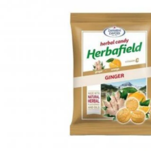 bylinné cukríky so zázvorom a vitamínom c herbafield 75g