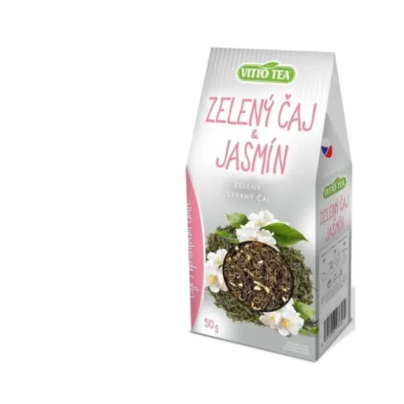 vitto tea zelený čaj & jasmín sypaný 50g vitto tea zelený čaj & jasmín sypaný 50g