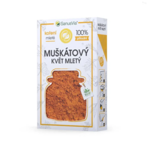 muškátový kvet mletý, bio 30g