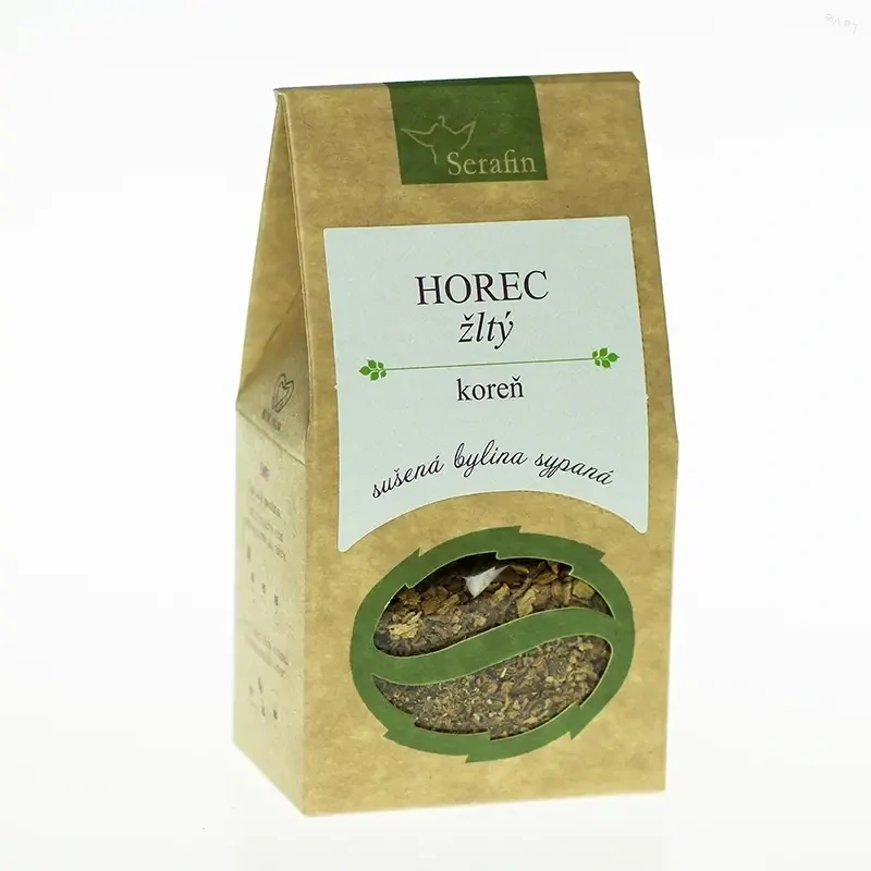 horec žltý koreň horec žltý koreň