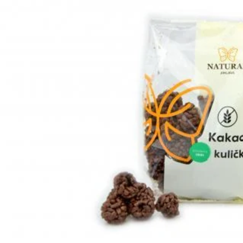 kakaové guličky bez lepku natural 150g kakaové guličky bez lepku natural 150g
