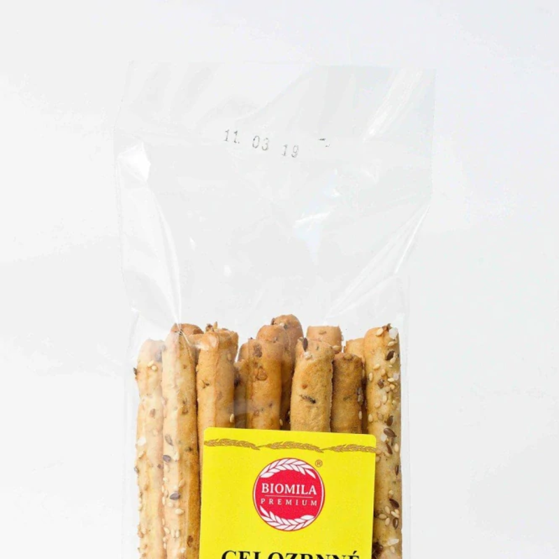 biomila celozrnné grissiny s morskou soľou bio 100g biomila celozrnné grissiny s morskou soľou bio 100g