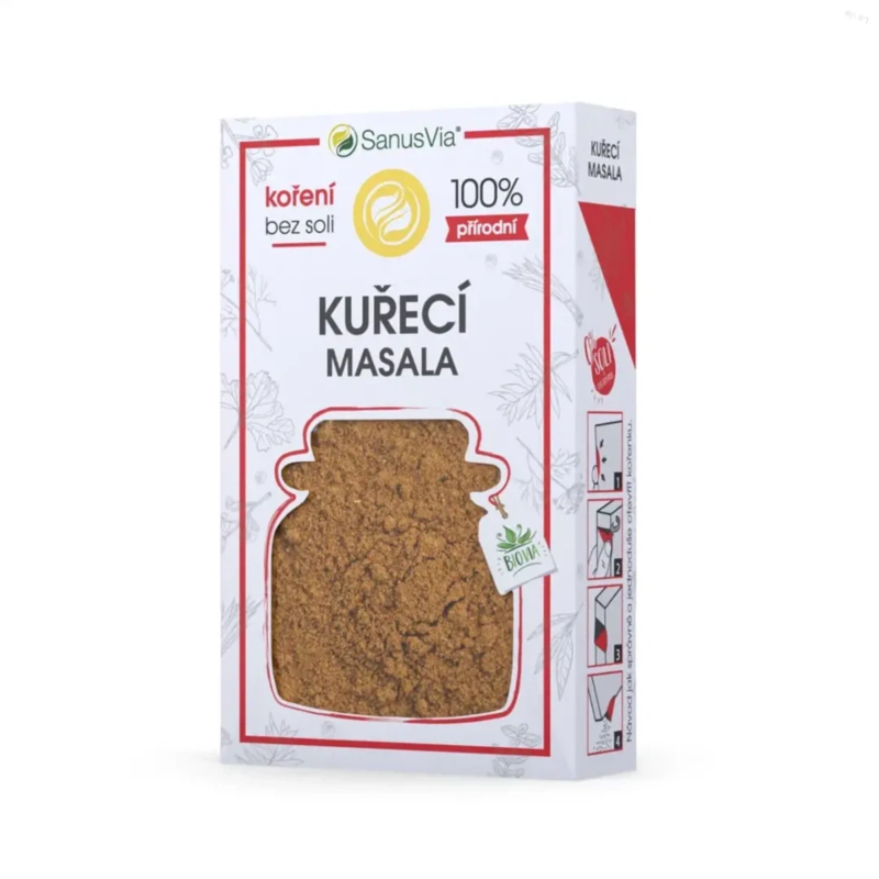 kuracia masala, bio korenie bez soli 31g kuracia masala, bio korenie bez soli 31g