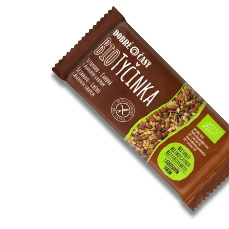 bio tyčinka sezam Ľan 40g bio tyčinka sezam Ľan 40g