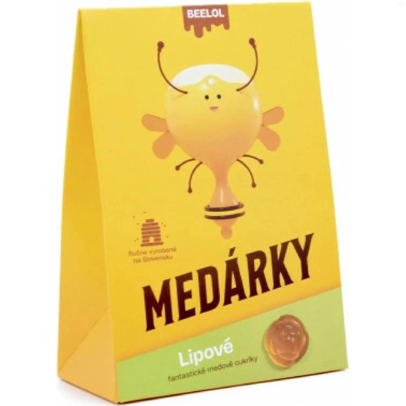medÁrky – lipové cukríky 70g (eko balenie) medÁrky – lipové cukríky 70g (eko balenie)