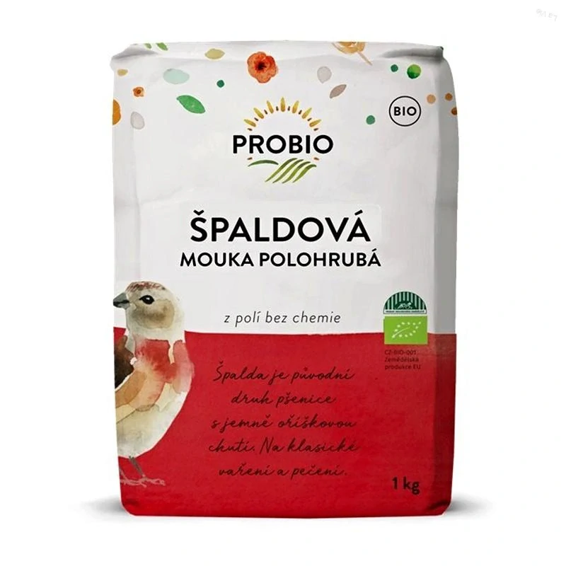 múka Špaldová polohrubá bio 1 kg probio múka Špaldová polohrubá bio 1 kg probio