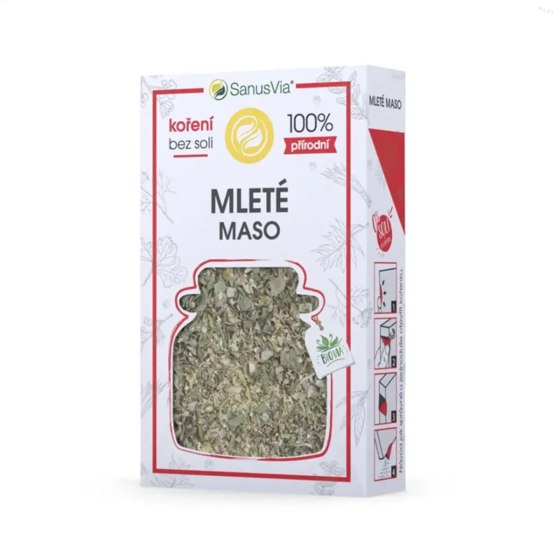 mleté mäso, bio korenie bez soli 27g mleté mäso, bio korenie bez soli 27g