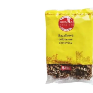 biomila bazalkové celozrnné špirály bio 300 g