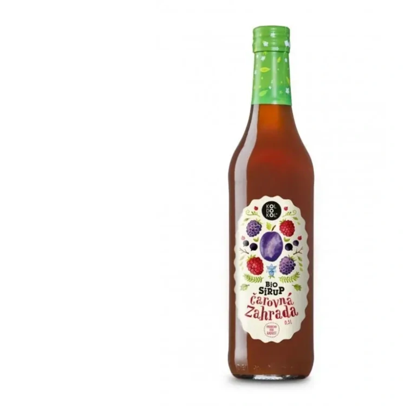 bio sirup Čarovná záhrada koldokol 0,5 l bio sirup Čarovná záhrada koldokol 0,5 l