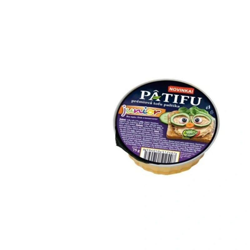 nátierka patifu junior 75g nátierka patifu junior 75g