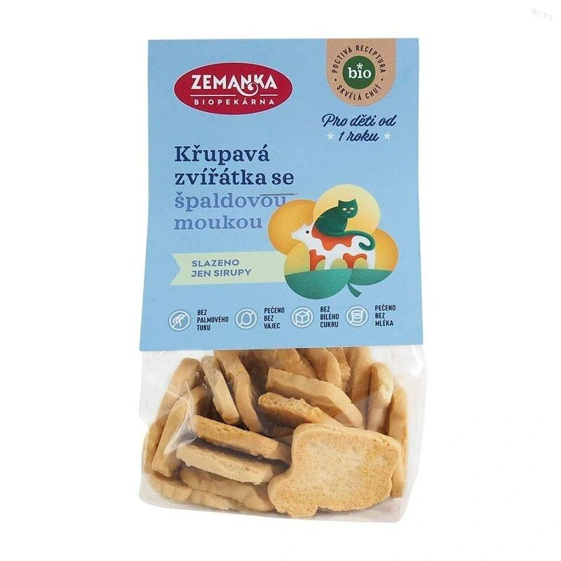 Špaldové zvieratká bio biopekárna zemanka 100g Špaldové zvieratká bio biopekárna zemanka 100g