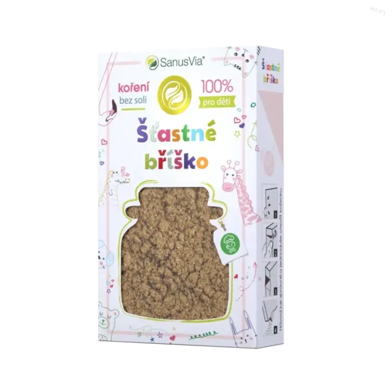 Šťastné bruško, bio bez soli 32g Šťastné bruško, bio bez soli 32g
