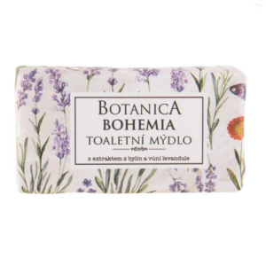 botanica bohemia ručne vyrábané tuhé mydlo 100 g – levanduľa