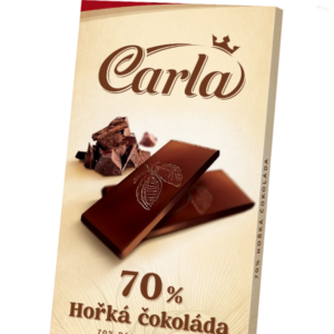 horká čokoláda carla 70% 80 g