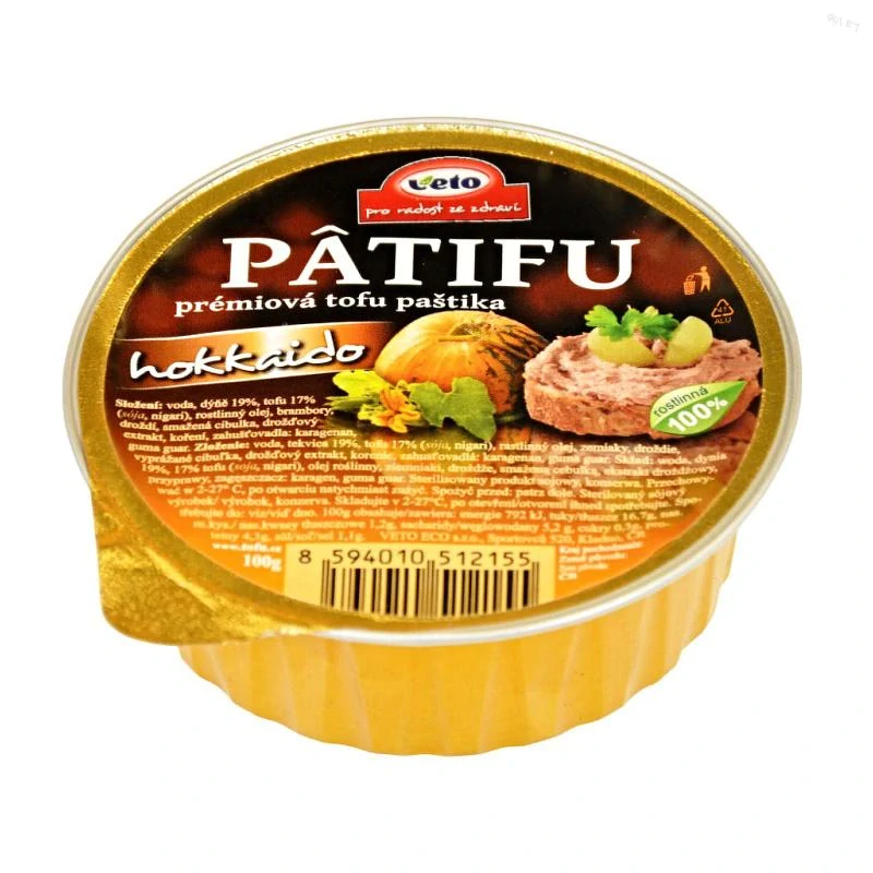paštéta patifu hokkaido 100 g veto eco paštéta patifu hokkaido 100 g veto eco