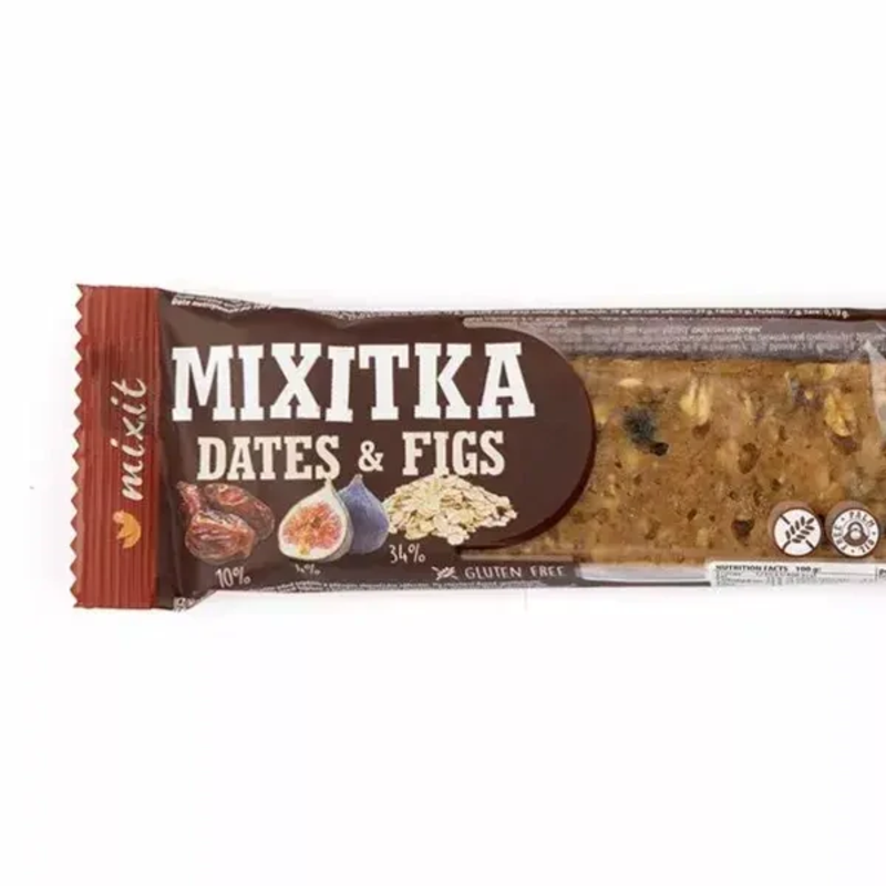 pečená mixitka bez lepku datle + figy pečená mixitka bez lepku datle + figy