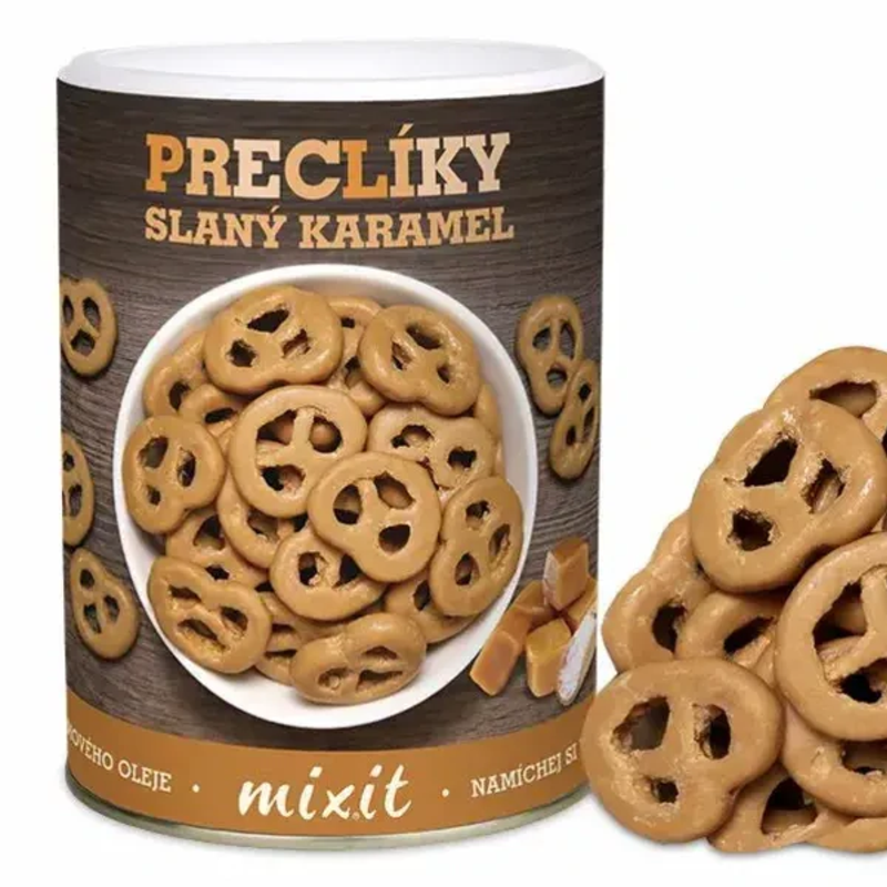 mixit praclíky slaný karamel 250g mixit praclíky slaný karamel 250g