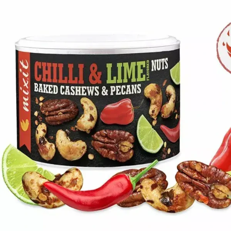 oriešky z pece habanero chilli a limetka oriešky z pece habanero chilli a limetka