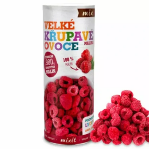 veľké chrumkavé ovocie malina 140g