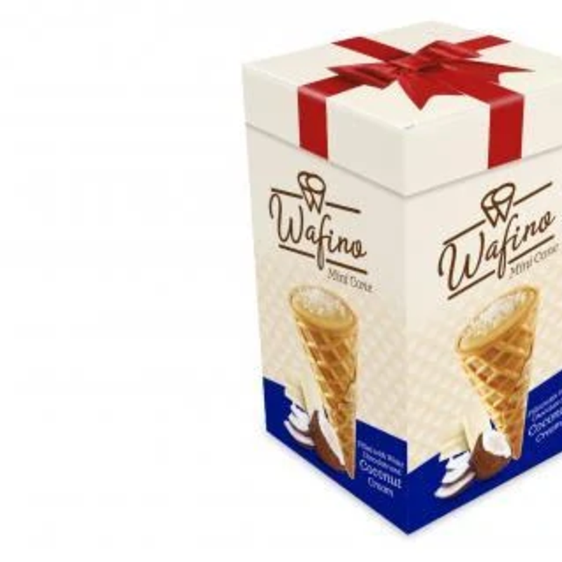 mini kornútiky kokos wafino 180g mini kornútiky kokos wafino 180g