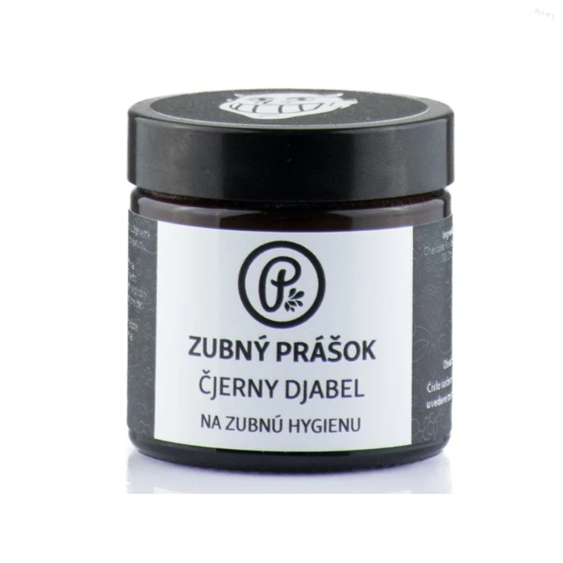 zubný prášok Čjerny djabel 60ml zubný prášok Čjerny djabel 60ml