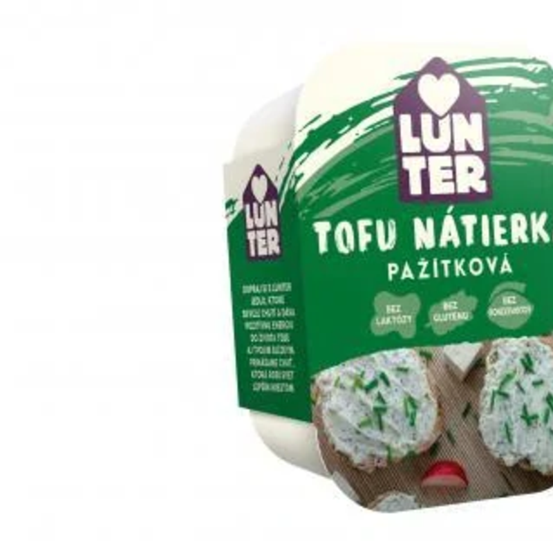 nátierka tofu pažítková lunter 140g nátierka tofu pažítková lunter 140g
