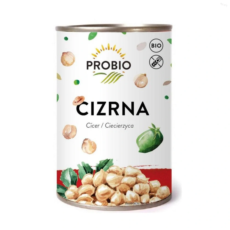 cícer sterilizovaný bio 400 g probio cícer sterilizovaný bio 400 g probio