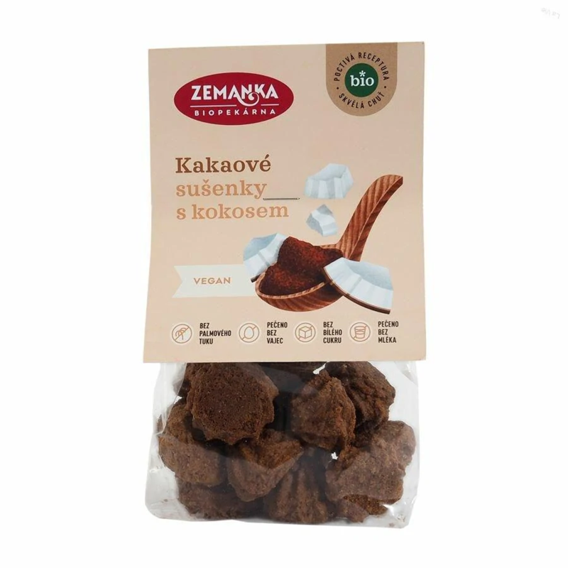 kakaové sušienky s kokosom biopekárna zemanka bio 100g ean kakaové sušienky s kokosom biopekárna zemanka bio 100g ean
