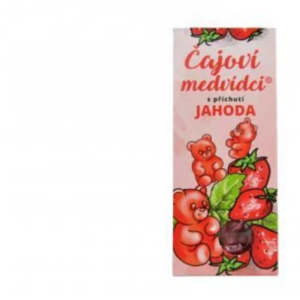 Čajoví medvedíci s príchuťou jahody lipoo 50g