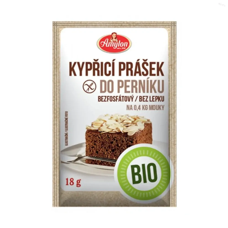 amylon bio kypriaci prášok do perníkov bez lepku 18 g amylon bio kypriaci prášok do perníkov bez lepku 18 g